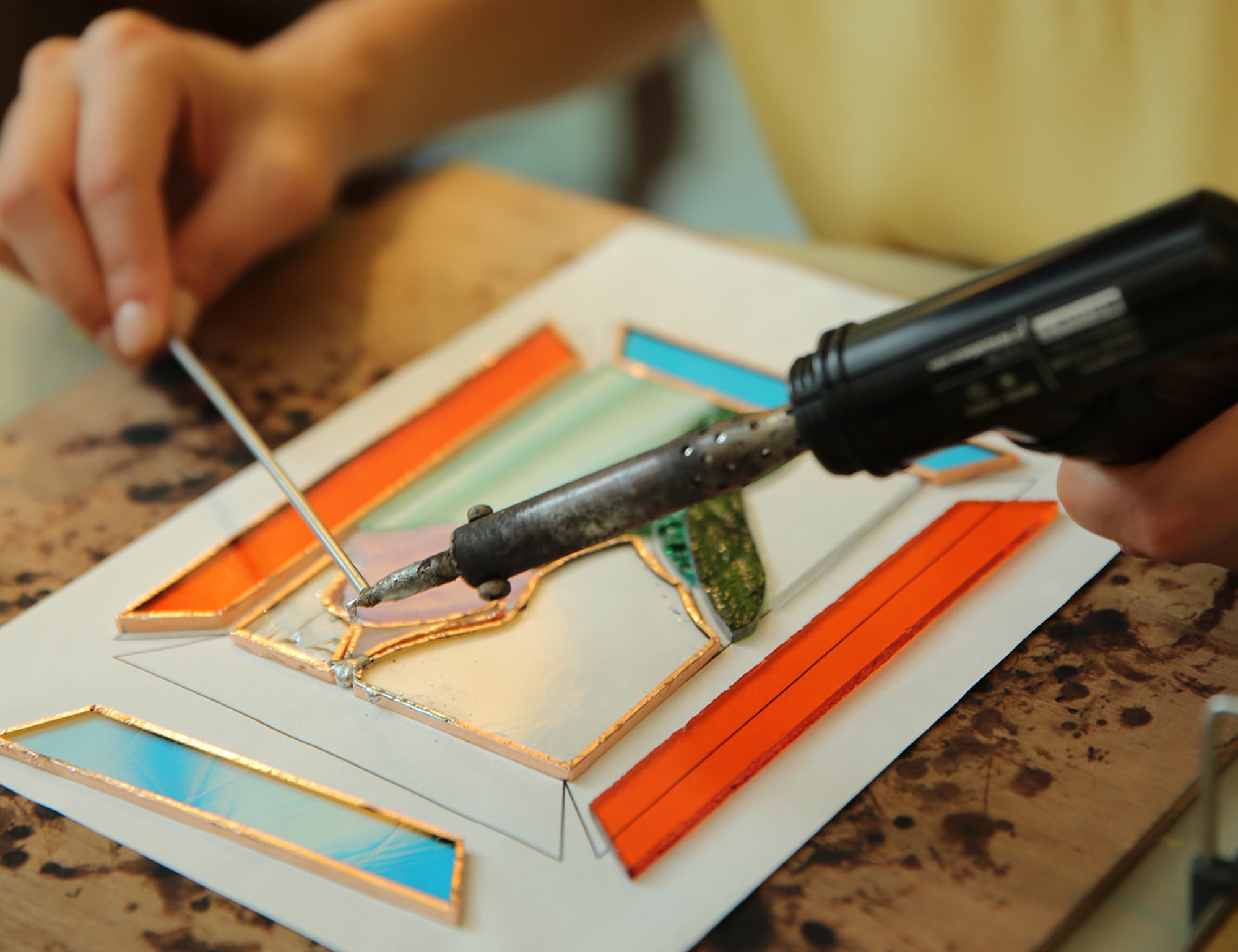 ステンドグラス体験教室