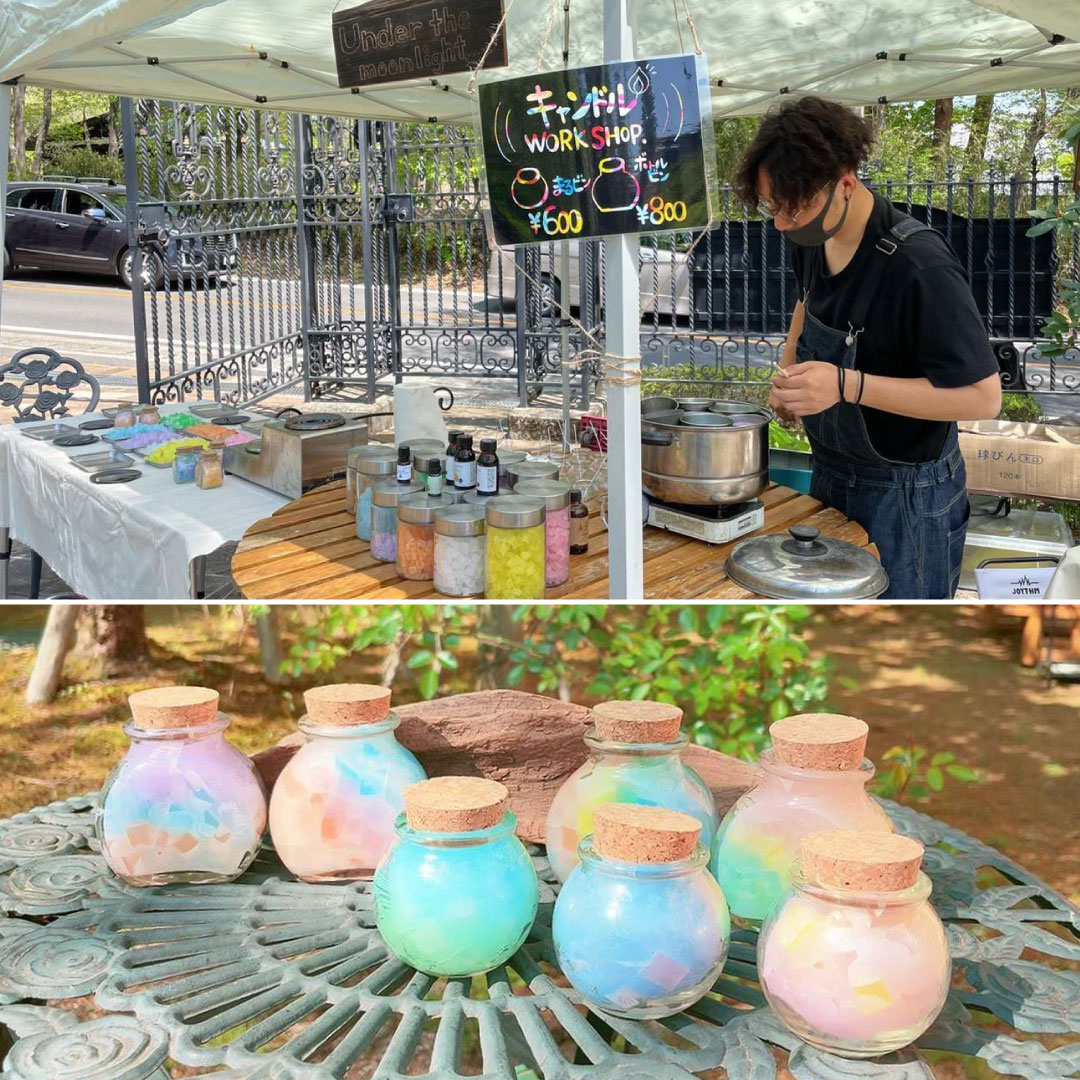 キャンドル作り
